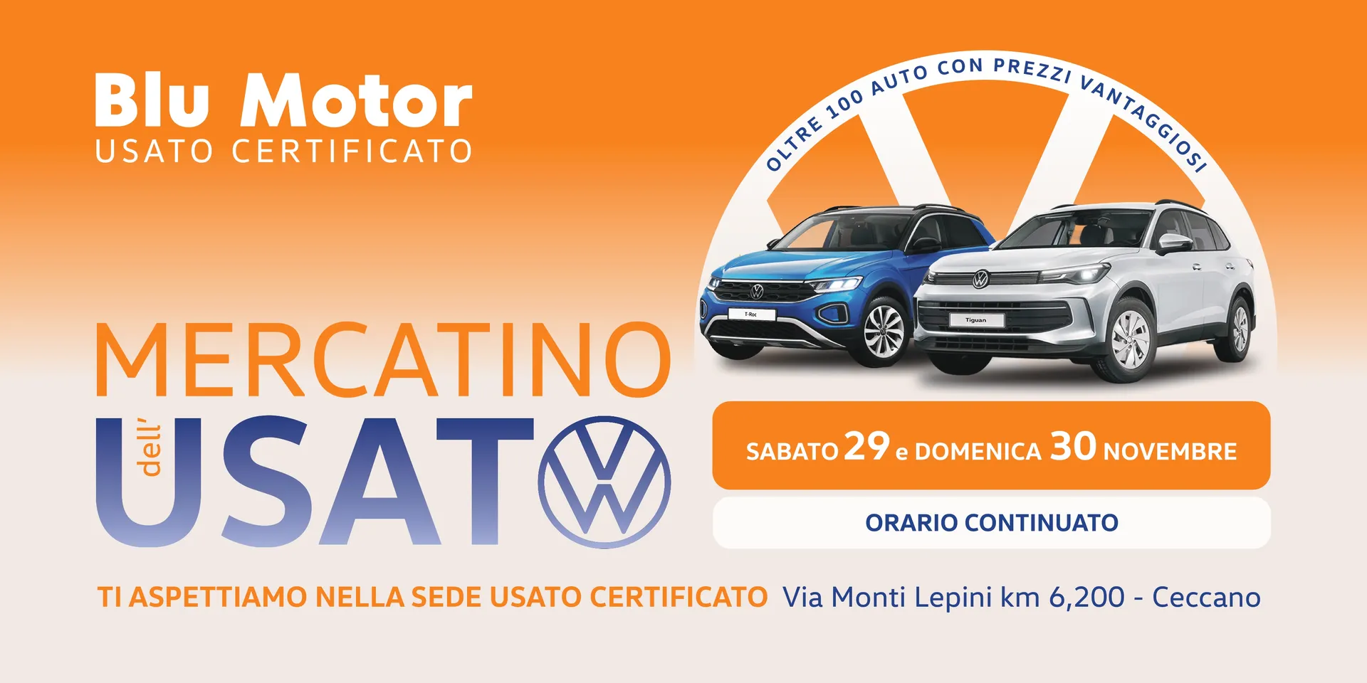 Auto usate a Frosinone: arriva il primo Mercatino dell’Usato