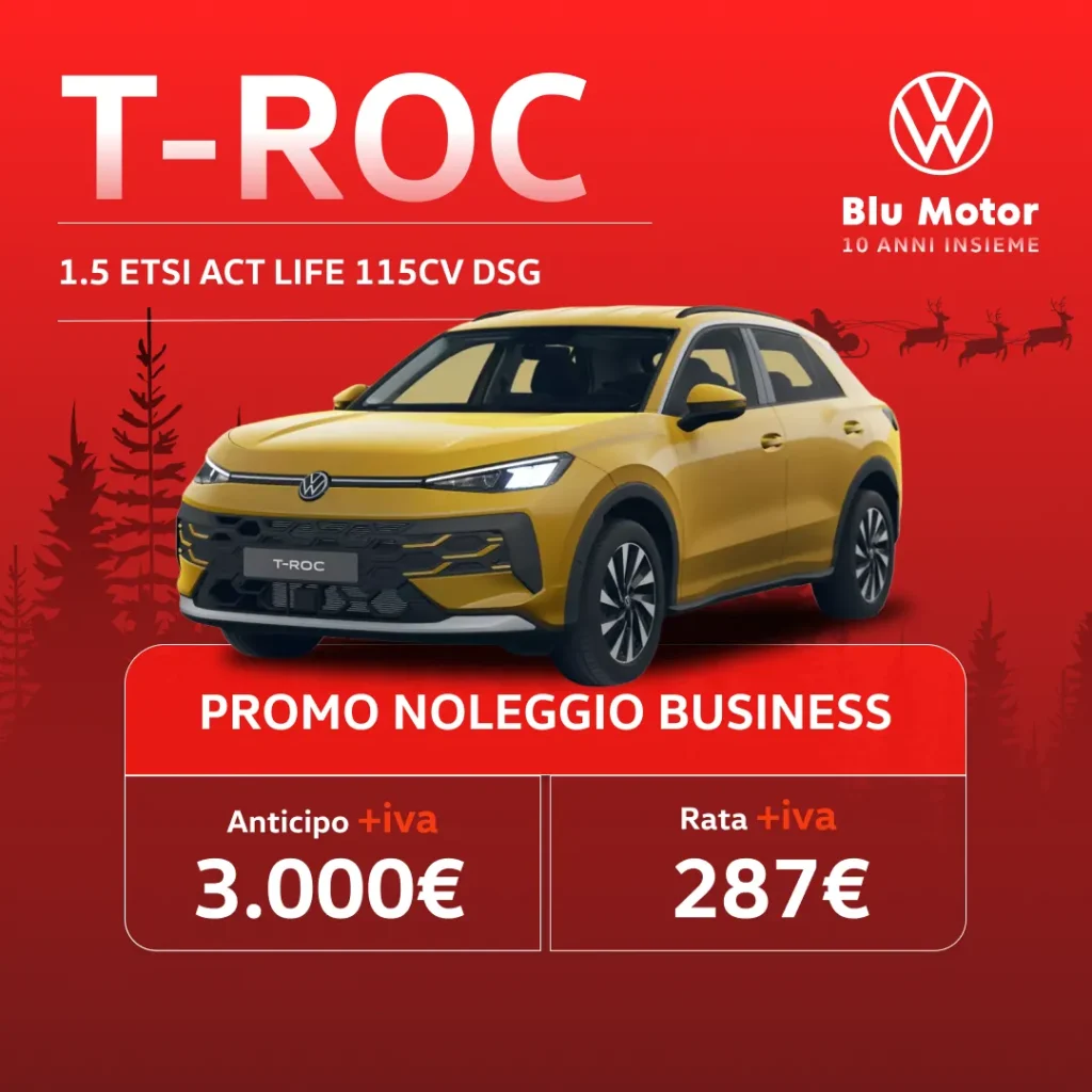 t-roc noleggio